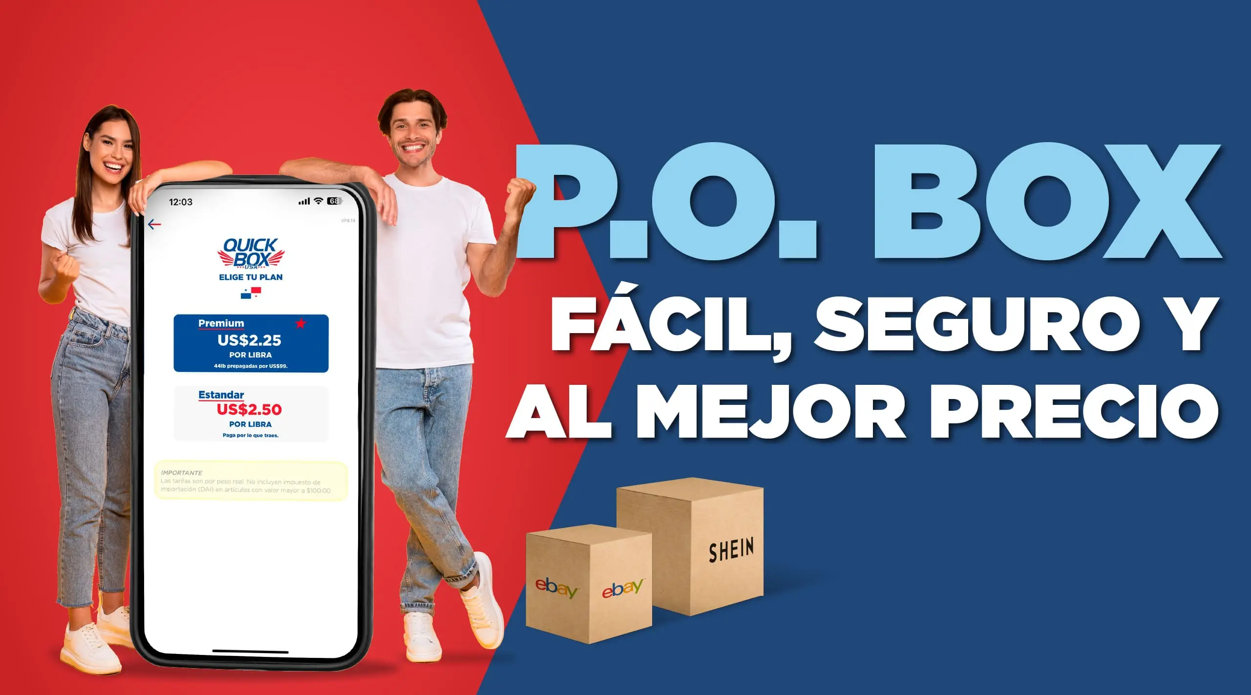 P.O. Box en Panamá con Quick Box: fácil, seguro y al mejor precio para compras en USA